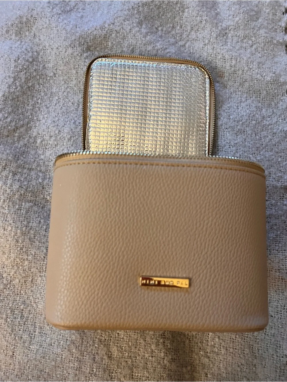 Radley breast milk cooler Case with Gold Accent